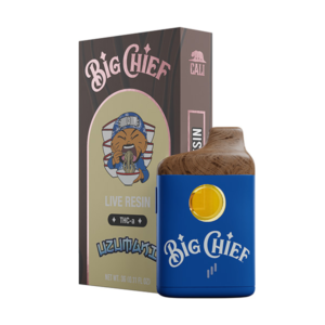 Big Chief THC Vapes – Big Chief Live Resin THC-a Disposables 3G 85%THC-a