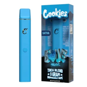 Cookies THC Vapes – Cookies Blue Raz 3000mg THCA Vape Pen 85%THC