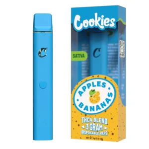 Cookies THC Vapes​ – Cookies Apples Bananas 3000mg THCA Vape Pen 85%THC