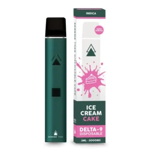 Delta 9 THC Vape – Serene Tree Delta 9 THC Vape – Ice Cream Cake 3000mg 90%THC