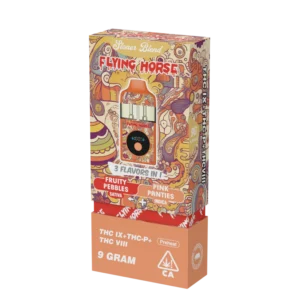 Flying Horse THC Vape – Stoner Blend 3-in-1 Disposable 9grams 92%THC