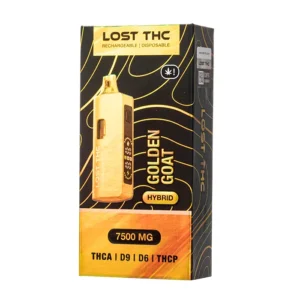 Lost THC Vapes V2 Disposable|Rechargeable 7.5G