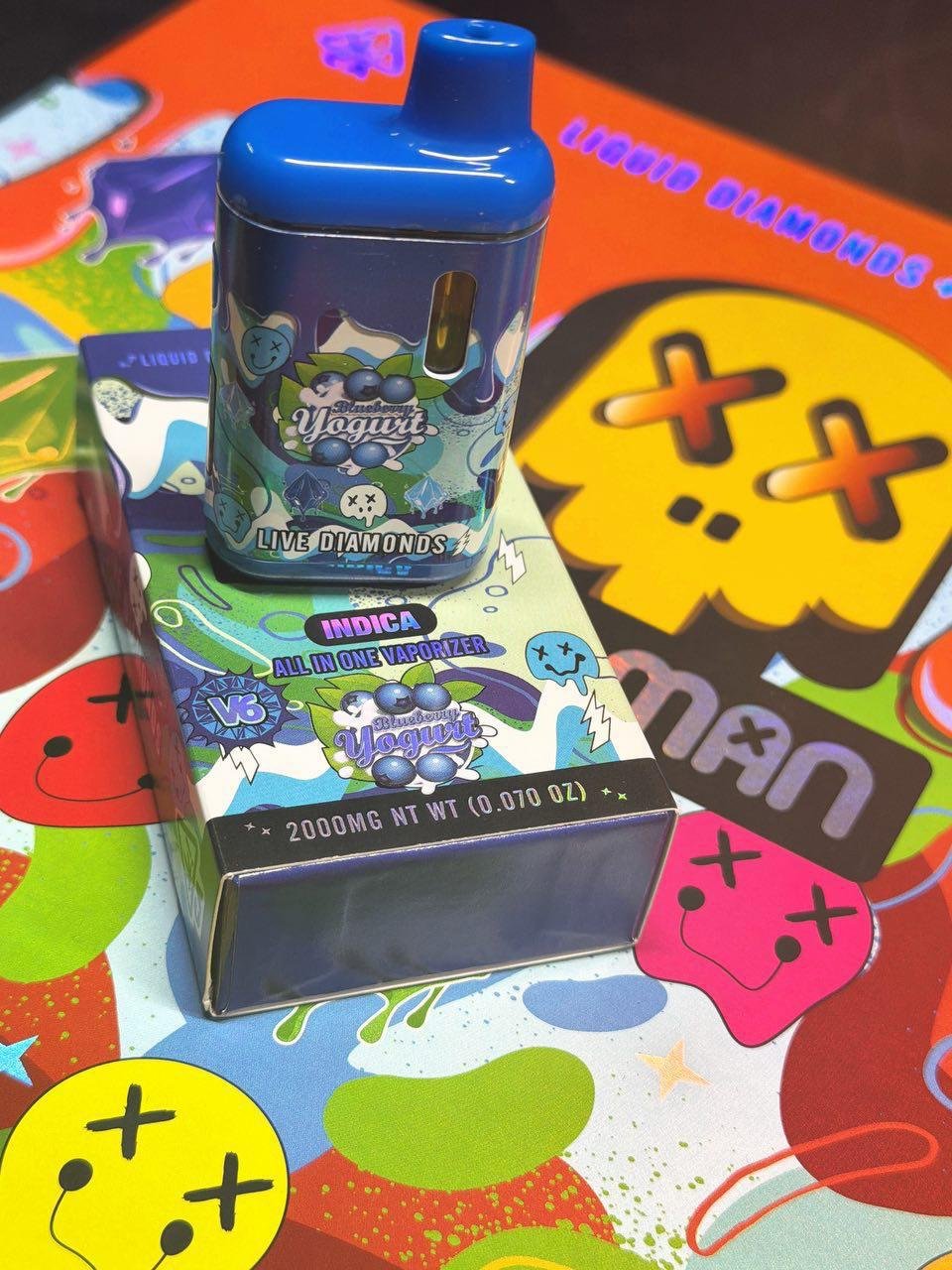 Packman Disposable v6 – Blueberry Yogurt Wholesale
