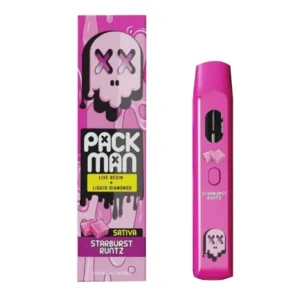 Packman THC Vape – Starburst Runtz Live Resin THC Vape 2000mg