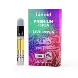 THC Carts – Binoid Premium THCA Live Rosin Carts 1g 80%THCA