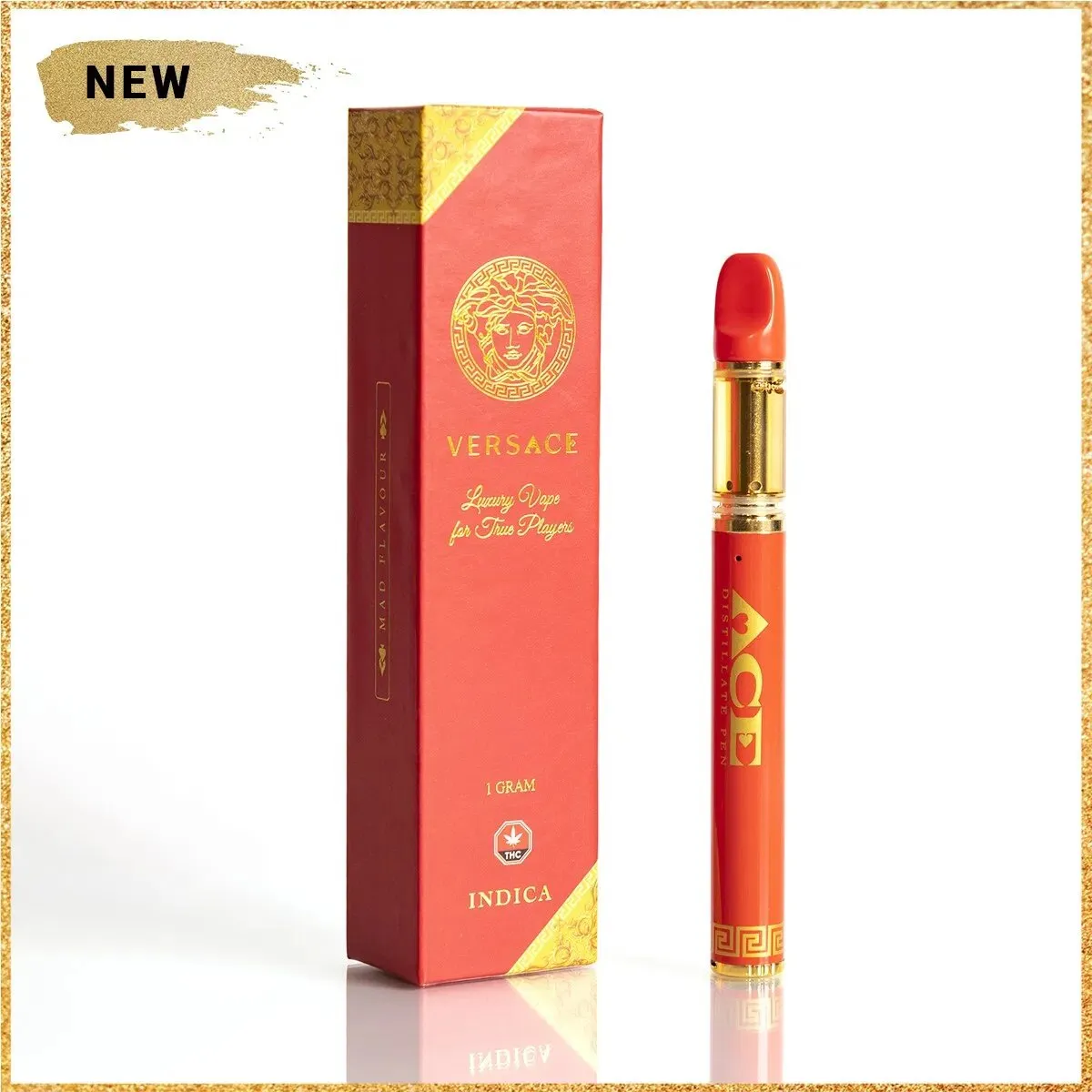 THC Vape Pen – Ace Extracts Versace 1000mg THC Vape Pen