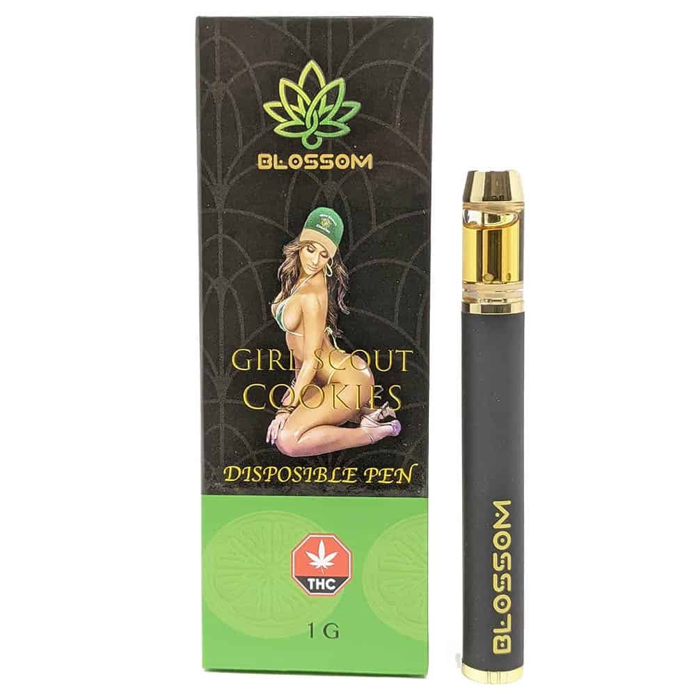 THC Vape Pen – Blossom 1000mg THC Vape Pen – Girl Scout Cookies