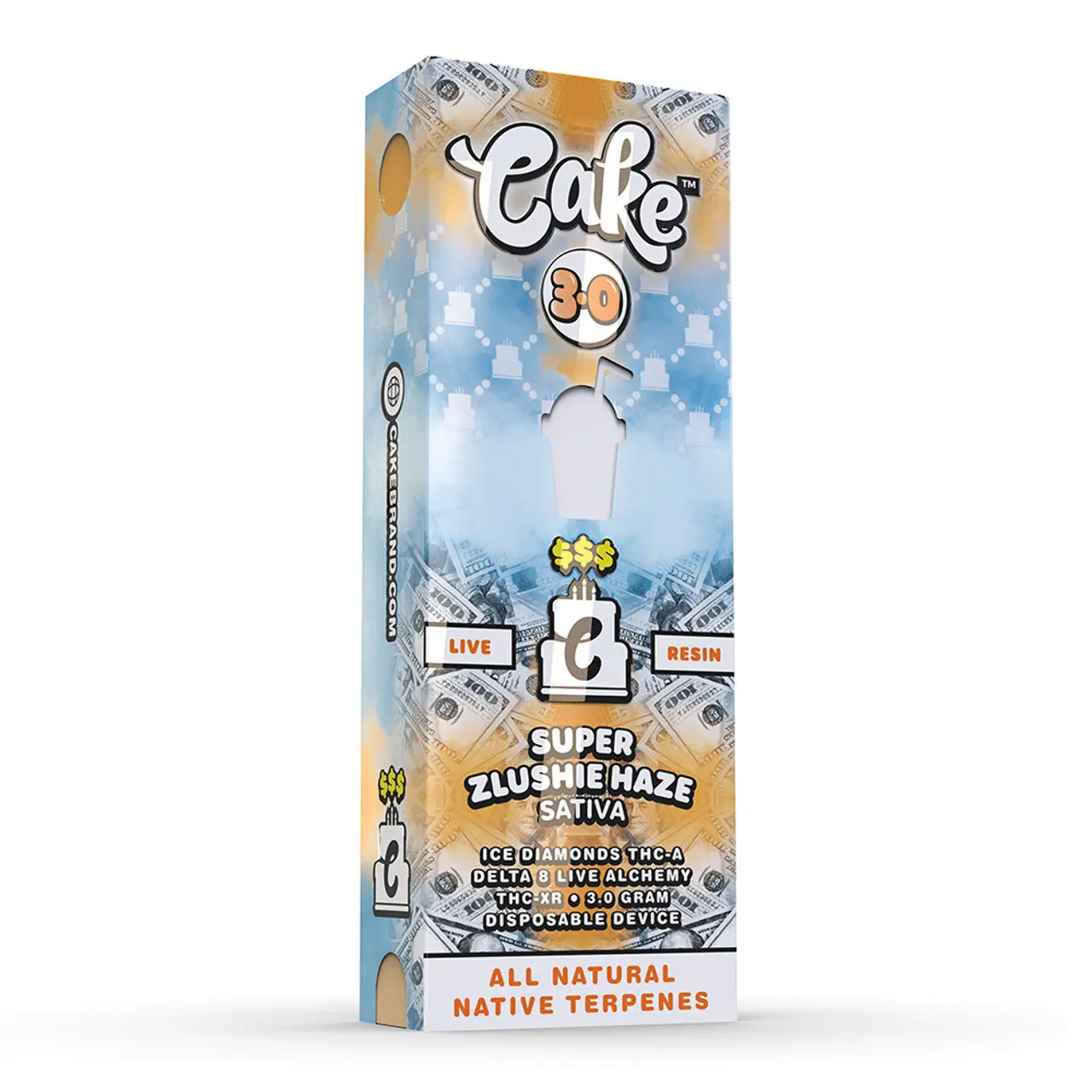 THC Vape Pen – Cake Live Resin THC Vapes 3000mg