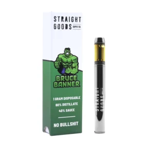 THC Vape Pen – Straight Goods 1000mg THC Vape Pen – Bruce Banner