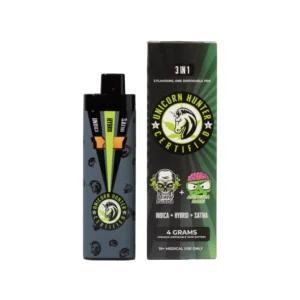 THC Vapes – Unicorn Hunter 4000mg THC Vapes